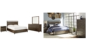 Furniture Gatlin 3-Pc. Brown Bedroom Set, (Queen Bed, Nightstand & Dresser), Created for Macy's
